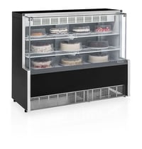 BALCÃO REFRIGERADO CONFEITARIA DUPLA FUNÇÃO AURORA GELOPAR GPEA-140R PR