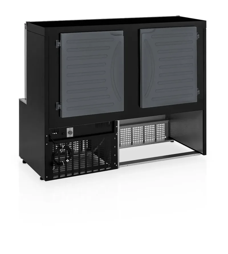 BALCÃO REFRIGERADO CONFEITARIA DUPLA FUNÇÃO AURORA GELOPAR GPEA-140R PR