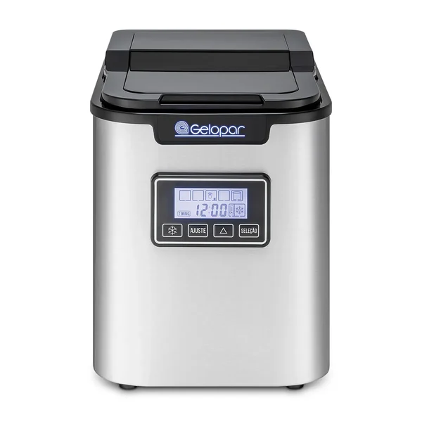 MÁQUINA DE GELO EM CUBO ATÉ 12KG/DIA GELOPAR GMGD-15
