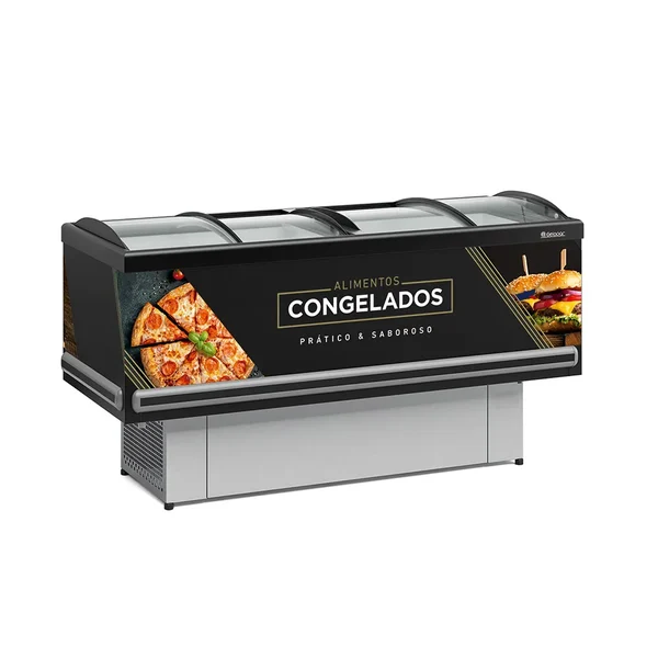 ILHA PARA CONGELADOS  DUPLA AÇÃO GELOPAR GESV-190 C PR