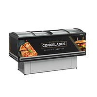 ILHA PARA CONGELADOS  DUPLA AÇÃO GELOPAR GESV-190 C PR