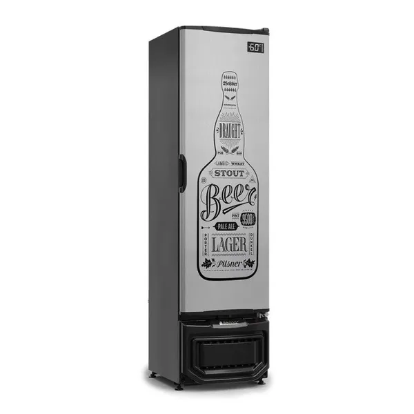 CERVEJEIRA PORTA ADESIVADA 228L GELOPAR GCB-23E GW TI