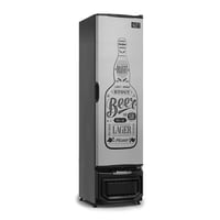 CERVEJEIRA PORTA ADESIVADA 228L GELOPAR GCB-23E GW TI