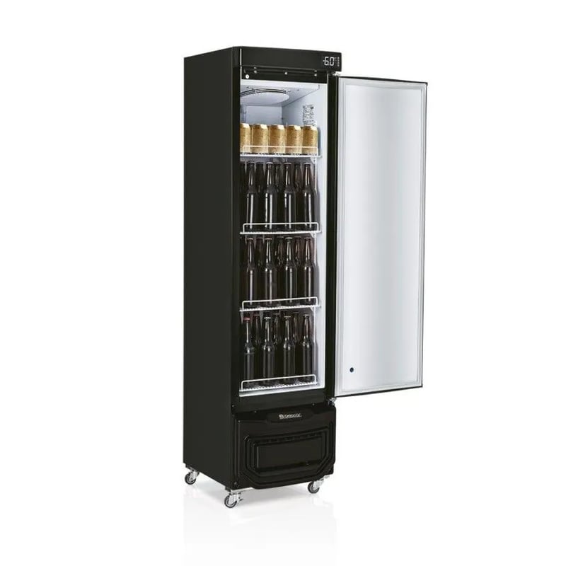CERVEJEIRA GELOPAR 228L PORTA ADESIVADA TIPO INOX GRB-23E GW