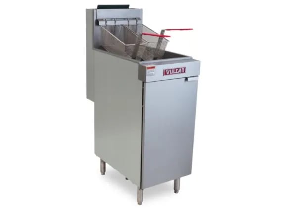 FRITADEIRA / FRITADOR OLEO VULCAN PEDESTAL 32L LG500 A GAS