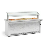 BUFFET TÉRMICO PARA 10 CUBAS VITRA GELOPAR GBTA-200 BR