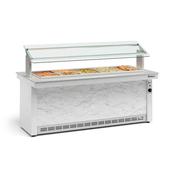 BUFFET TÉRMICO PARA 10 CUBAS VITRA GELOPAR GBTA-200 BR