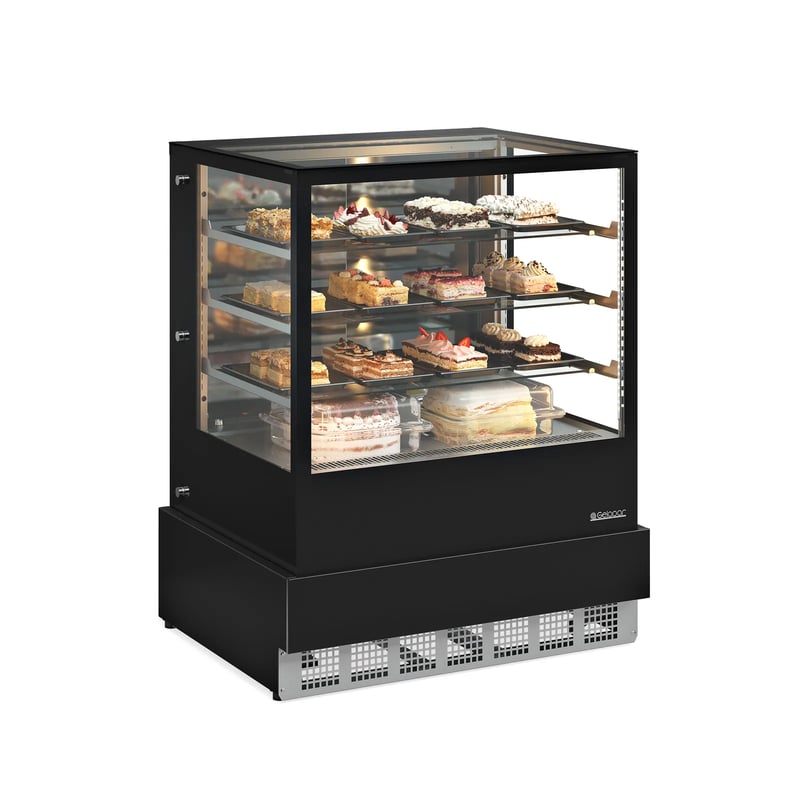 VITRINE REFRIGERADA DUPLA FUNÇÃO CONVENIÊNCIA GOURMET GELOPAR GGER-100