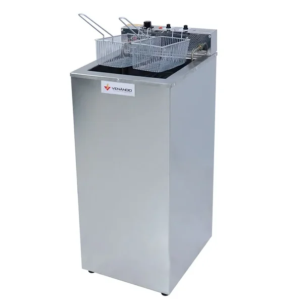FRITADEIRA / FRITADOR AGUA E OLEO VENANCIO PEDESTAL 29L SFAO-06 ELETRICO