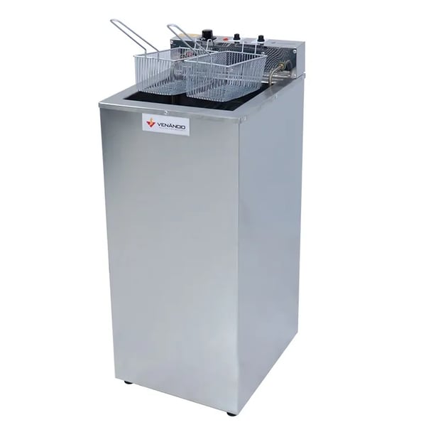 FRITADEIRA / FRITADOR AGUA E OLEO VENANCIO PEDESTAL 29L SFAO-06 ELETRICO