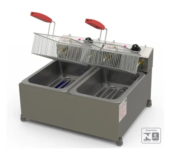 FRITADEIRA / FRITADOR OLEO PROGAS DE MESA 10L PR-20 ELETRICO