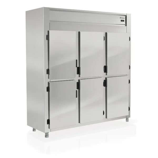 GELADEIRA COMERCIAL 6 PORTAS GELOPAR GREP-6P