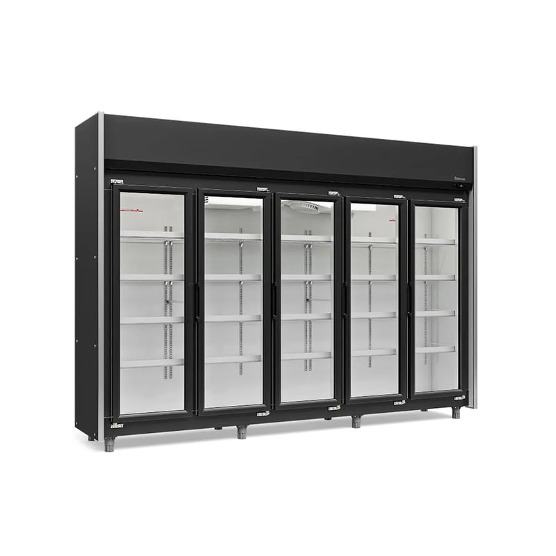 REFRIGERADOR VERTICAL AUTO SERVIÇO 5 PORTAS GELOPAR GEAS-5P