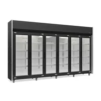 REFRIGERADOR VERTICAL AUTO SERVIÇO 6 PORTAS GELOPAR GEAS-6P