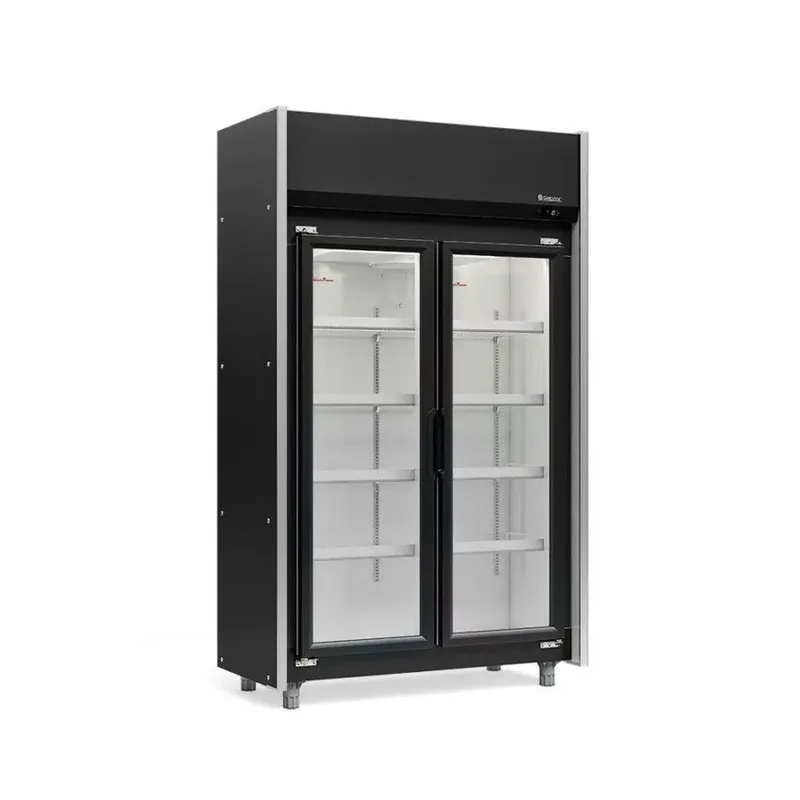 REFRIGERADOR VERTICAL AUTO SERVIÇO 2 PORTAS GELOPAR GEAS-2P