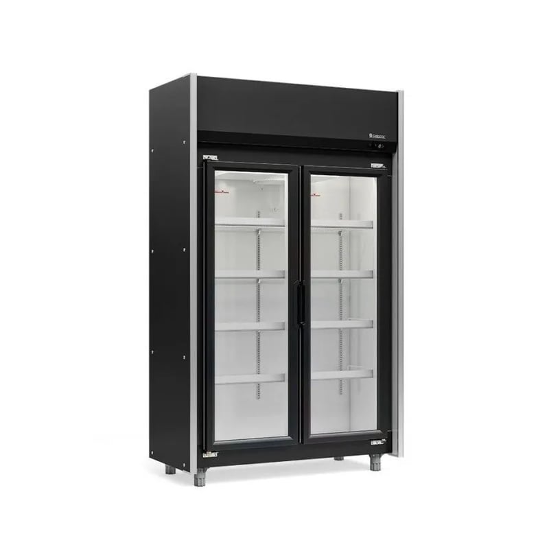 REFRIGERADOR VERTICAL AUTO SERVIÇO 2 PORTAS GELOPAR GEAS-2P