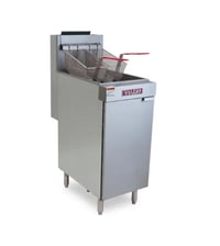 FRITADEIRA / FRITADOR OLEO VULCAN PEDESTAL 23L LG300 A GAS