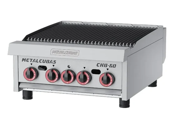CHAPA CHAR BROILER METALCUBAS CHB-60 A GÁS