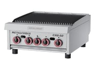 CHAPA CHAR BROILER METALCUBAS CHB-60 A GÁS