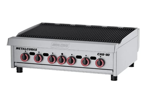 CHAPA CHAR BROILER METALCUBAS CHB-90 A GÁS