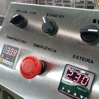 FORNO ESTEIRA TECNOPIZZA  TP 50-120 MAXX TURBO A GÁS