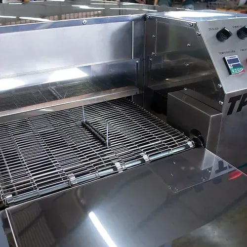FORNO ESTEIRA TECNOPIZZA  TP 50-120 MAXX TURBO A GÁS