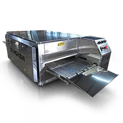 FORNO ESTEIRA TECNOPIZZA TP 50-120 MAXX TURBO A GÁS