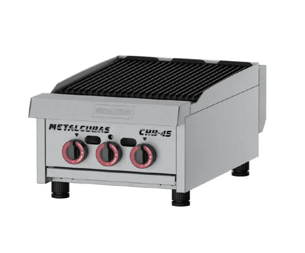 CHAPA CHAR BROILER METALCUBAS CHB-45 A GÁS