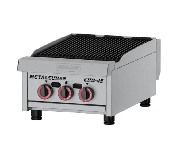 CHAPA CHAR BROILER METALCUBAS CHB-45 A GÁS
