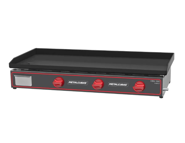 CHAPA BIFETEIRA METALCUBAS CBG-1000C A GÁS