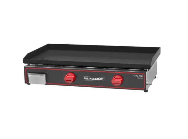 CHAPA BIFETEIRA METALCUBAS CBG-800C A GÁS