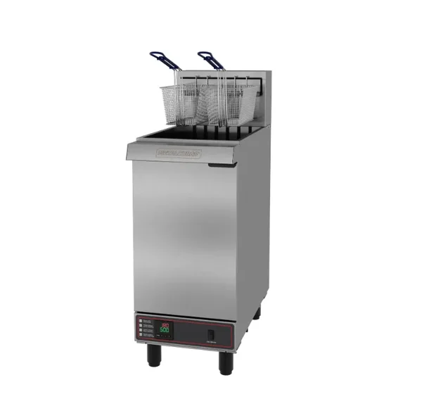 FRITADEIRA ÁGUA E ÓLEO METALCUBAS PEDESTAL 30 LITROS FAO-2C ELÉTRICO (TRIF. 220V)