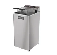 FRITADEIRA ÁGUA E ÓLEO METALCUBAS PEDESTAL 18 LITROS GFAO-18 ELÉTRICO