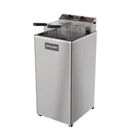 FRITADEIRA ÁGUA E ÓLEO METALCUBAS PEDESTAL 30 LITROS GFAO-30 8000W ELÉTRICO