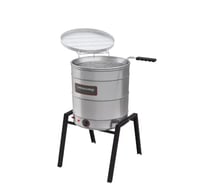 FRITADEIRA ÁGUA E ÓLEO METALCUBAS PEDESTAL 38 LITROS TFAO-40 ELÉTRICO