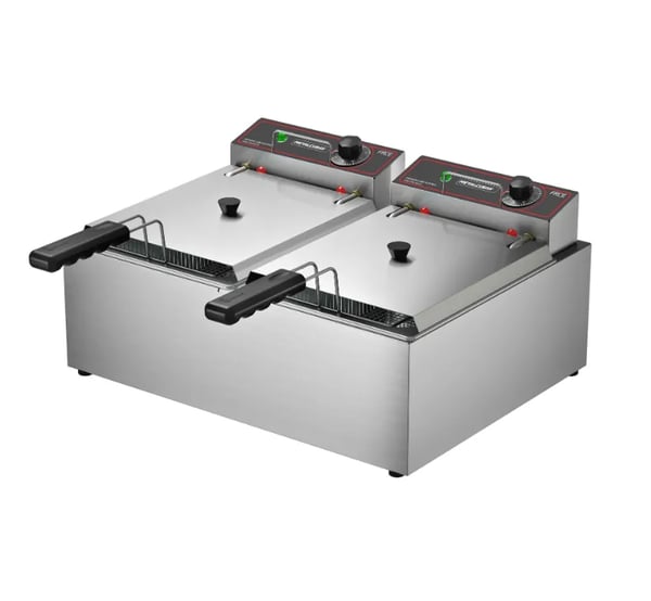 FRITADEIRA ÓLEO METALCUBAS DE MESA 10 LITROS FRCE-10 ELÉTRICO