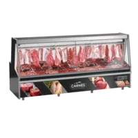 BALCÃO DE AÇOUGUE TURINO PREMIUM GELOPAR GATP-300A/PR SEM DEPÓSITO