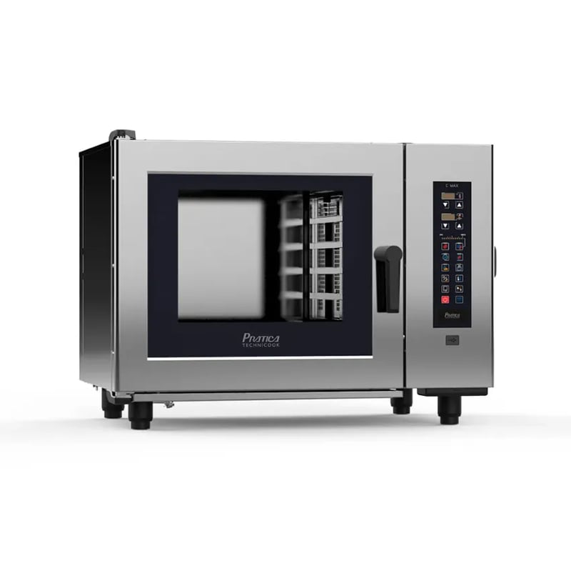 FORNO COMBINADO HIGIENIZAÇÃO AUTOMÁTICA PRÁTICA C-MAX 6  ELÉTRICO