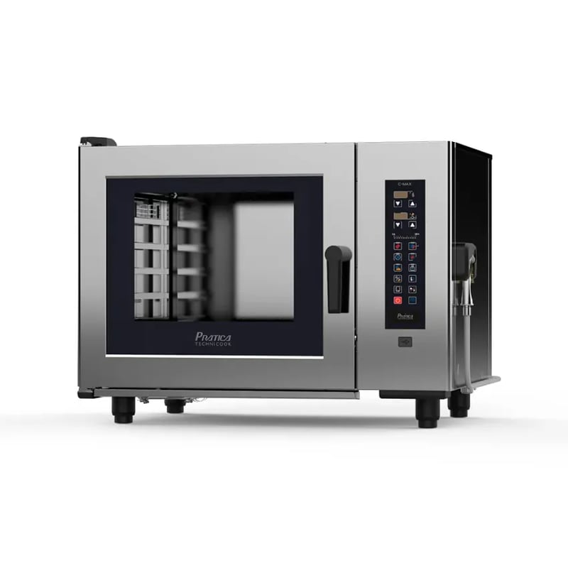 FORNO COMBINADO HIGIENIZAÇÃO AUTOMÁTICA PRÁTICA C-MAX 6  ELÉTRICO