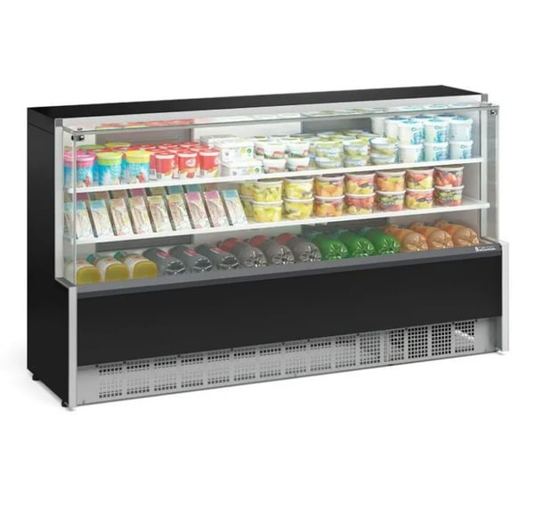 BALCÃO REFRIGERADO 02 PLACAS FRIAS AURORA GELOPAR GPDA-205R PR