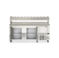 BALCÃO REFRIGERADO CONDIMENTADOR PARA 11 CUBAS GELOPAR GBPZ-200