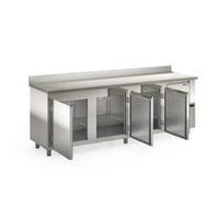 BALCÃO REFRIGERADO DE ENCOSTO COM CUBA LADO DIREITO GELOPAR GBFE-250CD/AI