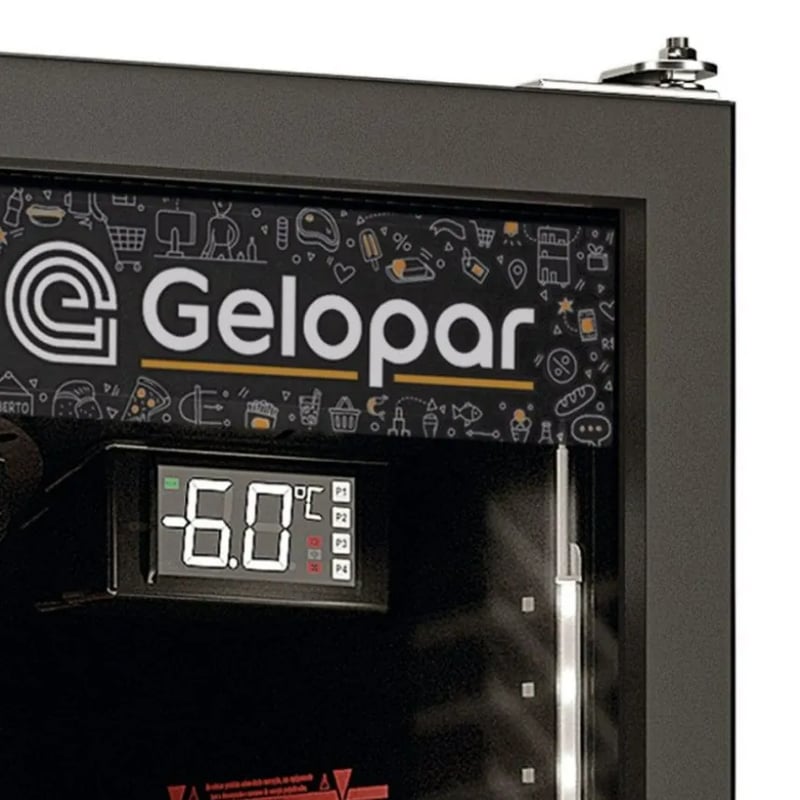 REFRIGERADOR CONVENIÊNCIA CERVEJA OU CARNE 445L GELOPAR GCBC-45 CARBONO