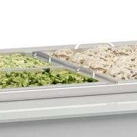 BUFFET REFRIGERADO PARA 08 CUBAS VITRA GELOPAR GBRF-175 BR