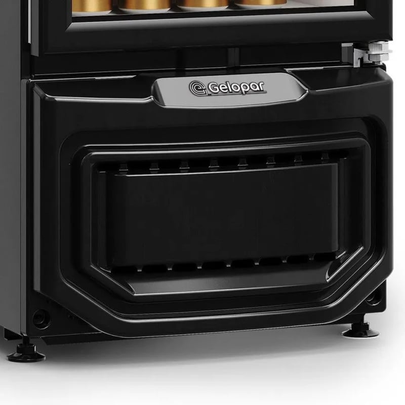 CERVEJEIRA PORTA DE VIDRO 228L GELOPAR GCB-23EV PR