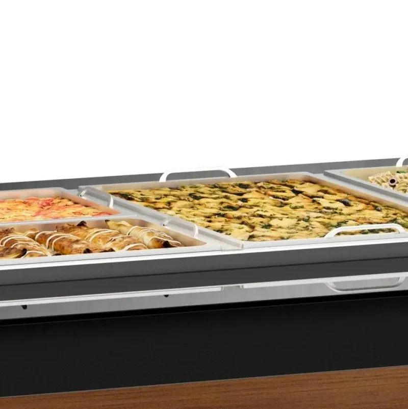 BUFFET TÉRMICO PARA 08 CUBAS VITRA GELOPAR GBTA-175 PR