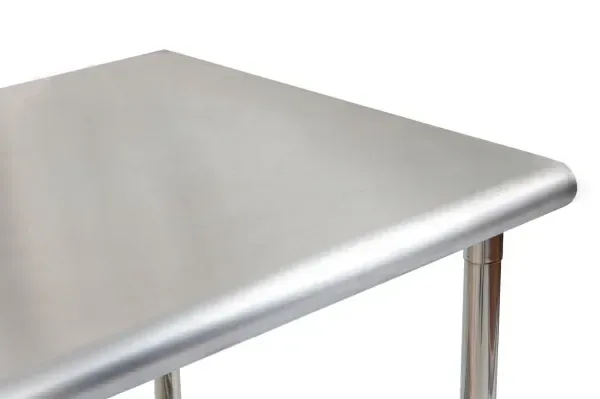 MESA INOX 430 150 x 70 x 90 LISA COM GRADE IMECA