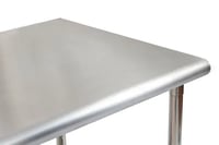 MESA INOX 430 150 x 70 x 90 LISA COM GRADE IMECA