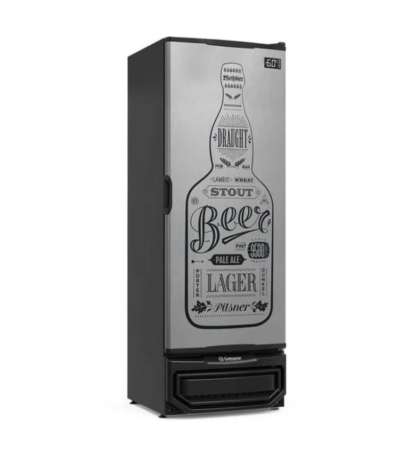CERVEJEIRA PORTA ADESIVADA 410L GELOPAR GCB-40 GW TI