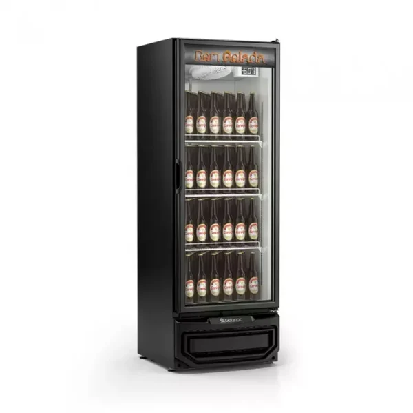 CERVEJEIRA PORTA DE VIDRO 410L GELOPAR GCB-40V PR
